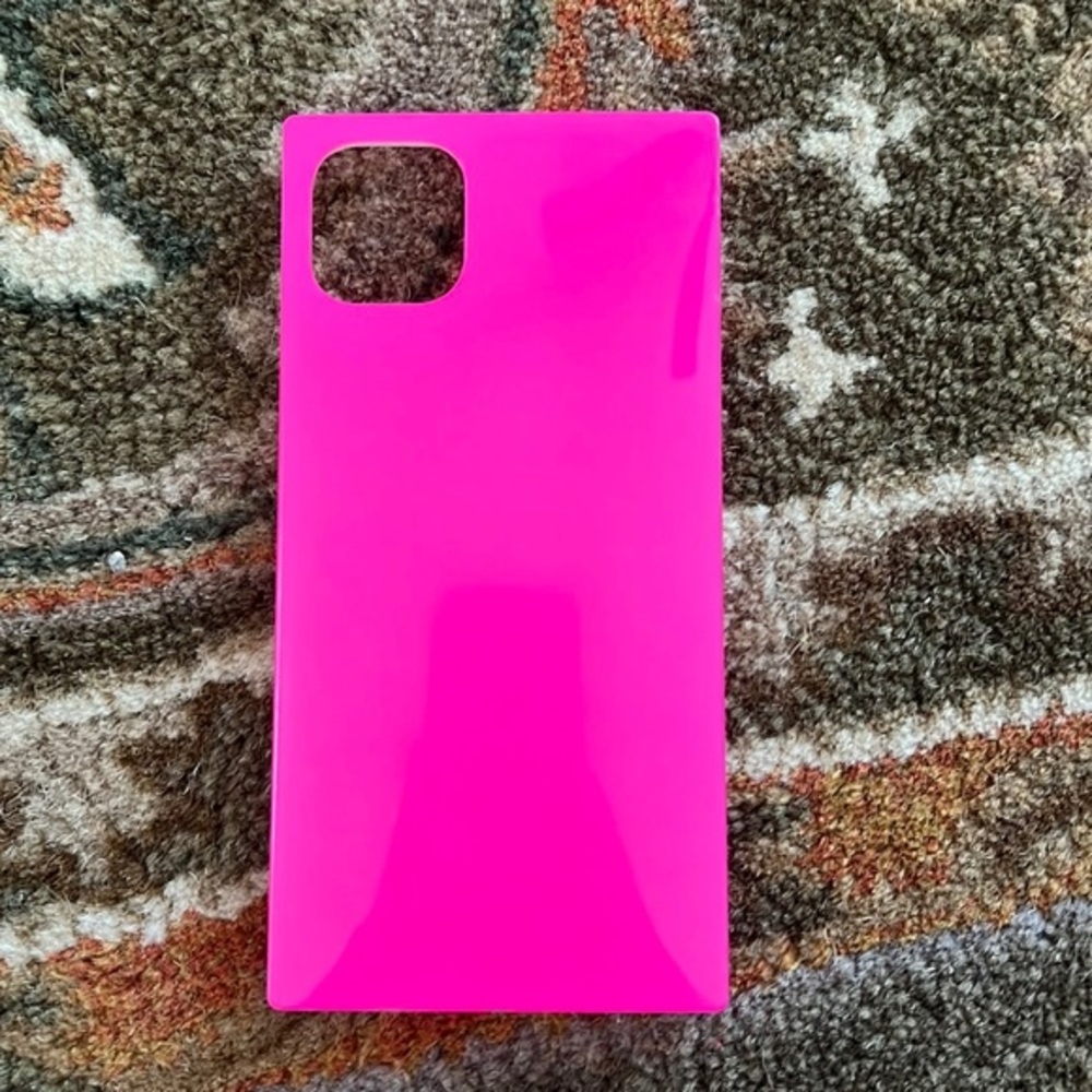 Hot Pink Square Iphone 11 Pro Max Case